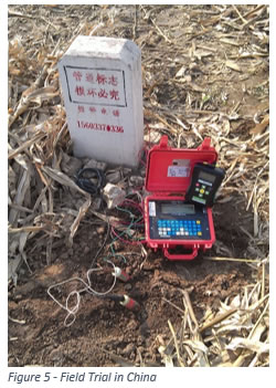 Field trial in China